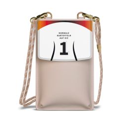 Minibag mit Stoffband Sand