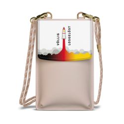 Minibag mit Stoffband Sand