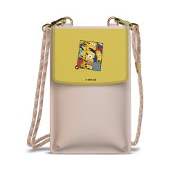 Minibag mit Stoffband Sand