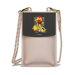 Minibag mit Stoffband Sand