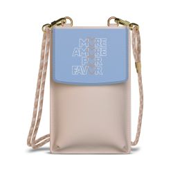 Minibag mit Stoffband Sand