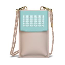 Minibag mit Stoffband Sand