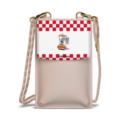 Minibag mit Stoffband Sand