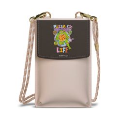 Minibag mit Stoffband Sand