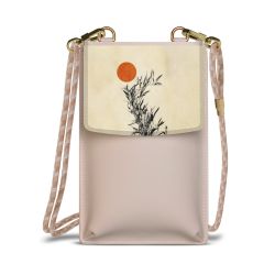 Minibag mit Stoffband Sand