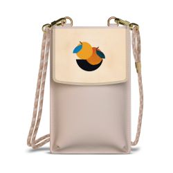 Minibag mit Stoffband Sand