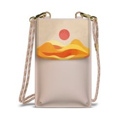 Minibag mit Stoffband Sand