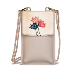 Minibag mit Stoffband Sand