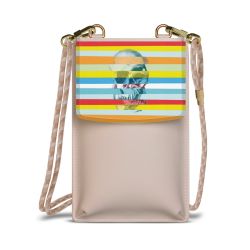 Minibag mit Stoffband Sand