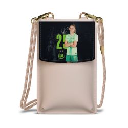 Minibag mit Stoffband Sand