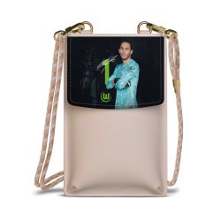 Minibag mit Stoffband Sand