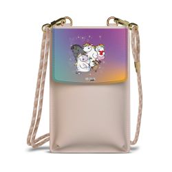 Minibag mit Stoffband Sand