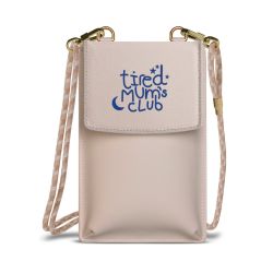 Minibag mit Stoffband Sand