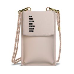 Minibag mit Stoffband Sand