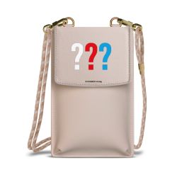 Minibag mit Stoffband Sand