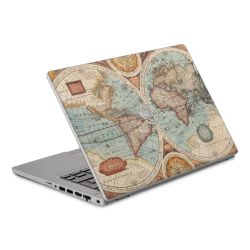 Mappa del mondo vintage