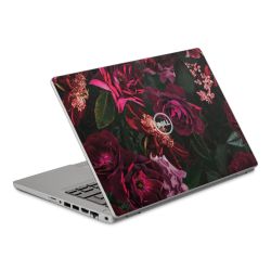 Donkerrode en roze bloemen