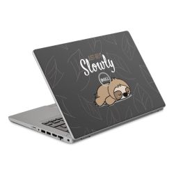 Just Do It Slowly Sloth Grey