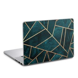 Imprimé or pierre sarcelle profond