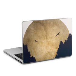 Twee vogels en de maan