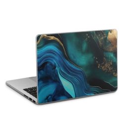 Encre bleue et dorée