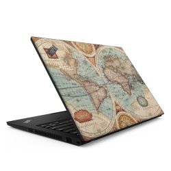 Mappa del mondo vintage