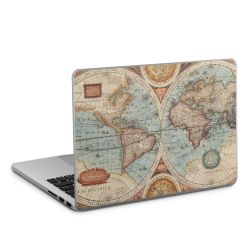 Mappa del mondo vintage