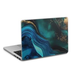 Encre bleue et dorée