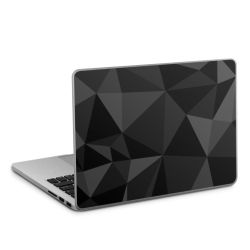 Motif Polygone Noir