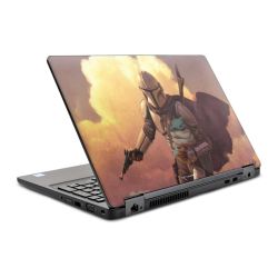 Der Mandalorianer und Grogu Sonnenguntergang Wolken