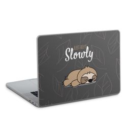 Just Do It Slowly Sloth Grey