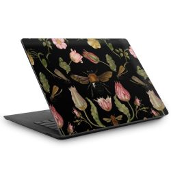 Veldbloemen en Bijen Zwart