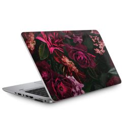 Donkerrode en roze bloemen