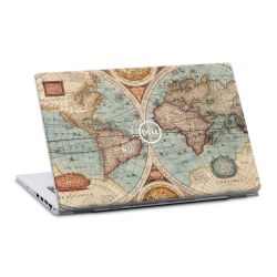 Mappa del mondo vintage