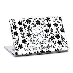 Snoopy bianco e nero This Is The Life