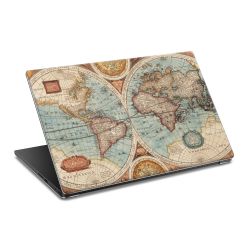 Mappa del mondo vintage