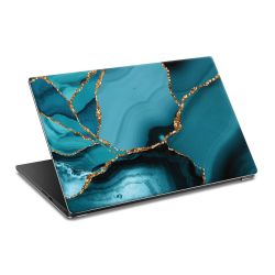 Paesaggio di marmo blu ghiaccio