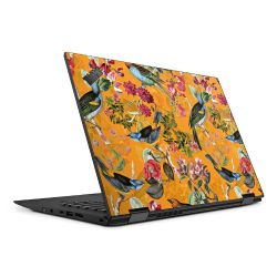 Vogels Bloemen Behang