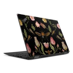 Veldbloemen en Bijen Zwart