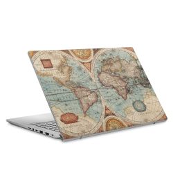 Mappa del mondo vintage