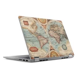 Mappa del mondo vintage