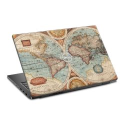 Mappa del mondo vintage