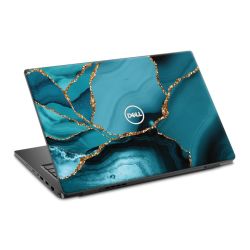 Eisblaue Marmor Landschaft