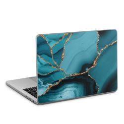 Paesaggio di marmo blu ghiaccio