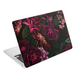 Donkerrode en roze bloemen