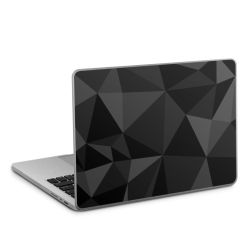 Motif Polygone Noir