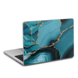 Paesaggio di marmo blu ghiaccio