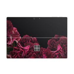 Rose vintage su nero