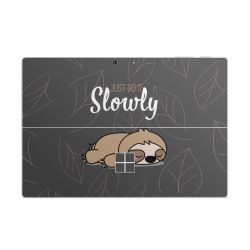 Just Do It Slowly Sloth Grey