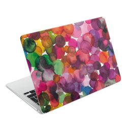 Überlappende Aquarellpunkte